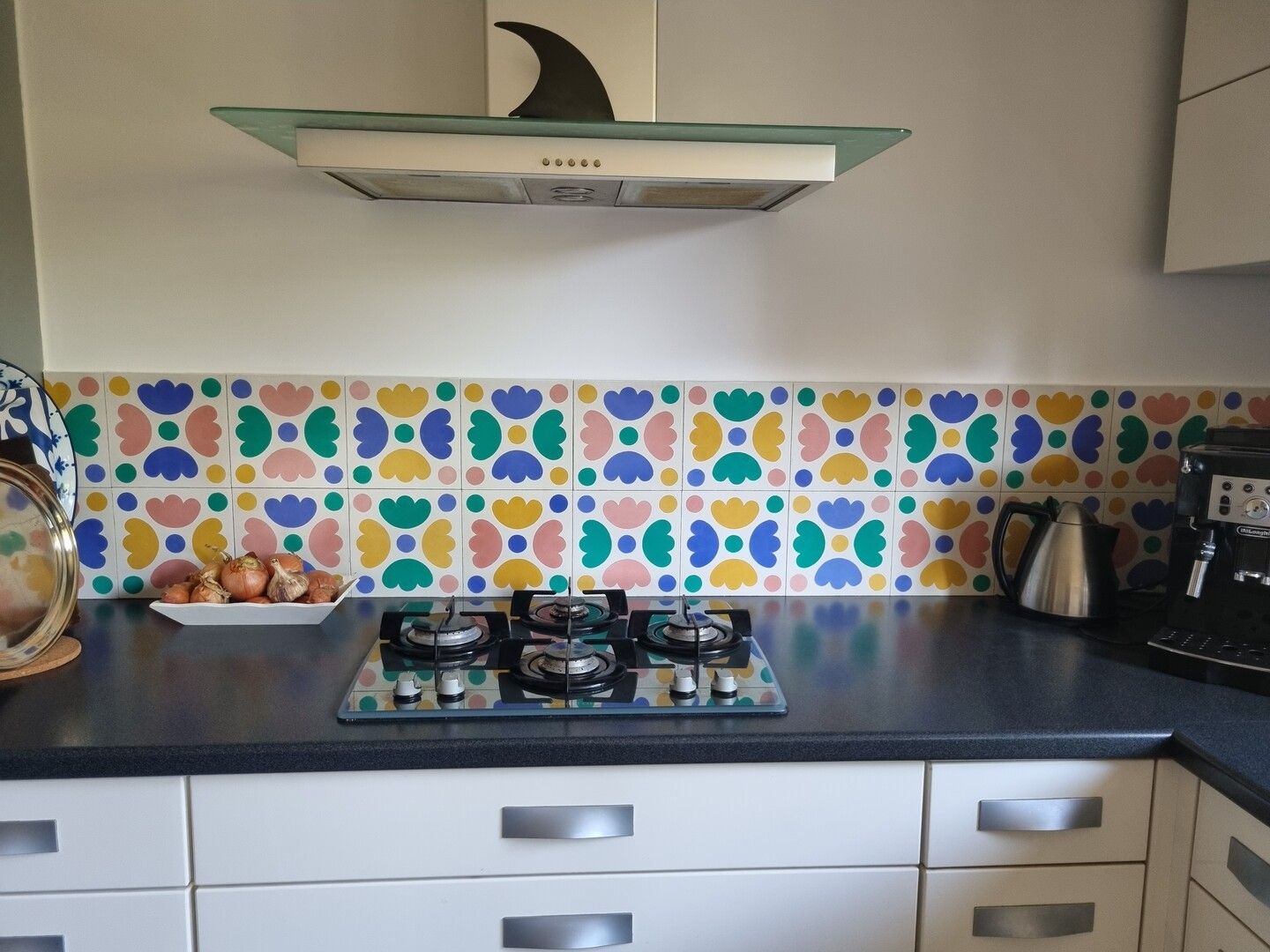 cement tile backsplash colorful geometric playful retro n2qj cesar bazaar — carreaux de ciment