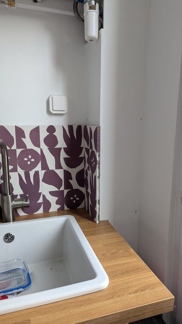 cement tile backsplash geometric leaf pattern retro fn3f cesar bazaar — carreaux de ciment