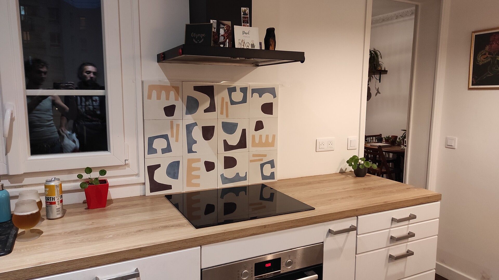 cement tile backsplash geometric modern minimalist 17bp cesar bazaar — carreaux de ciment